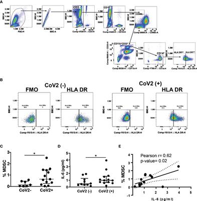 Monocytic-Myeloid Derived Suppressor Cells Suppress T-Cell Responses in Recovered SARS CoV2-Infected Individuals